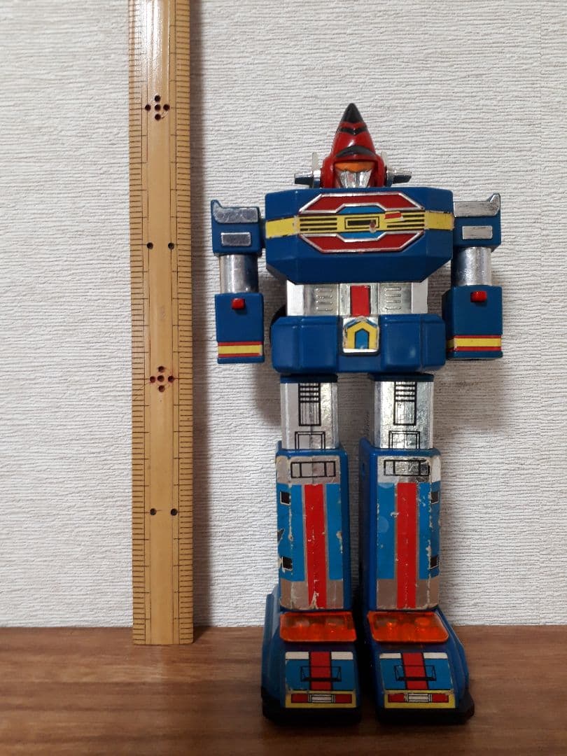 ダイナマン　ダイナロボ　昭和レトロ　ロボット　玩具　当時物　ポピー