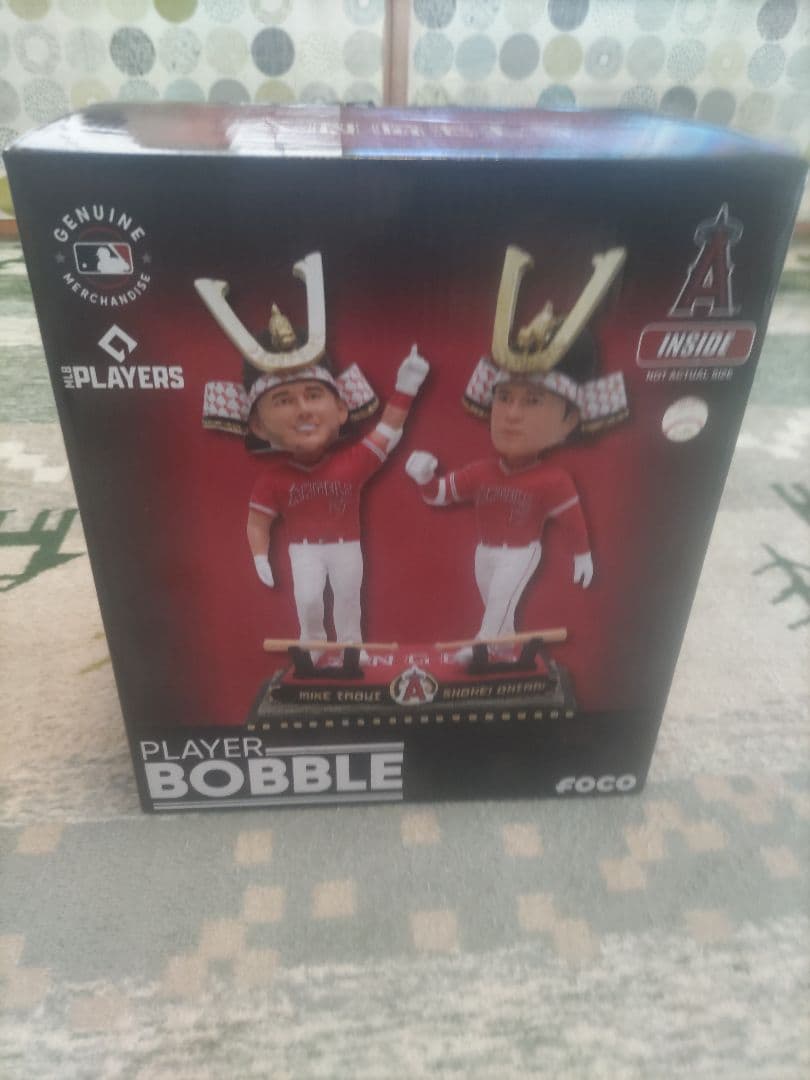 大谷翔平トラウト 2023年 ダブルボブルヘッド