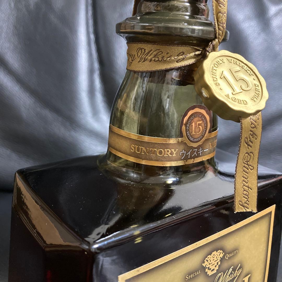 未開栓 サントリー ウイスキー ローヤル15年 ゴールドラベル 750ml