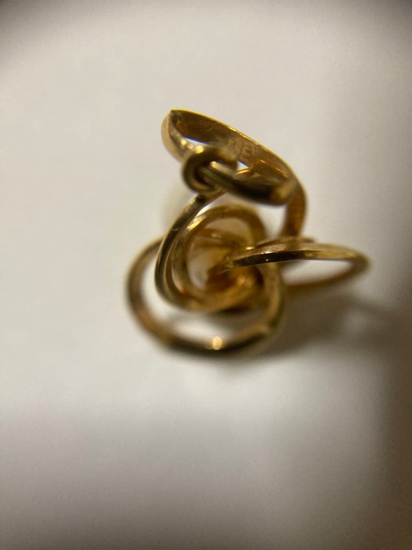 K 18ミニペンダントトップ（真珠）