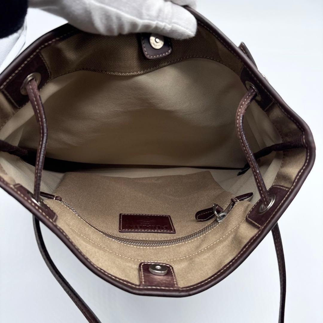 リ*サ様 PRADA ロゴジャガード キャンバス サコッシュ ショルダーバッグ