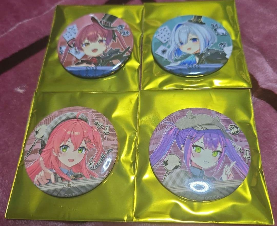 新品 ホロライブ ホロ謎 限定 缶バッジ 全14種類