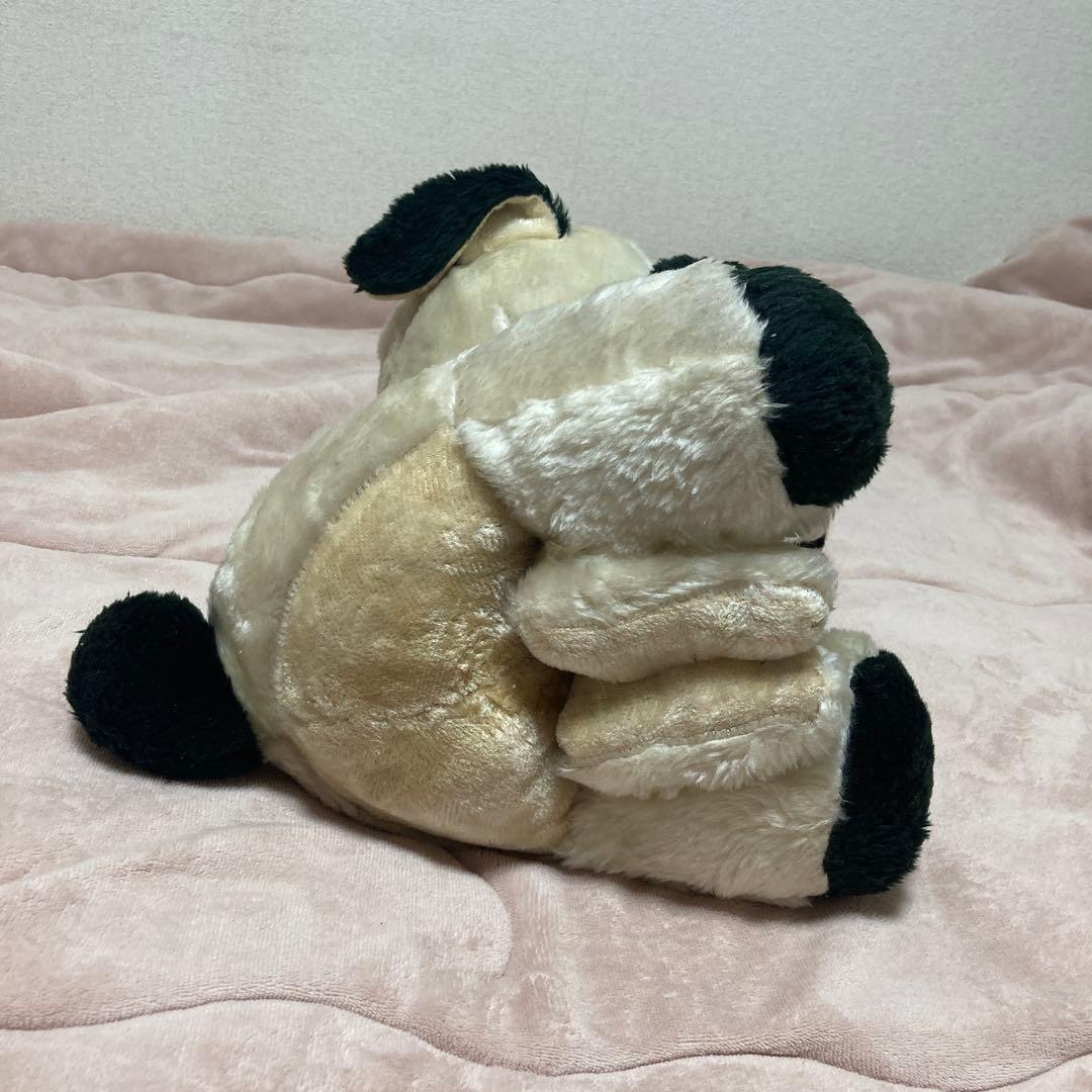 昭和レトロ　ヴィンテージ 犬　ぬいぐるみ　中古品　メーカー名不明