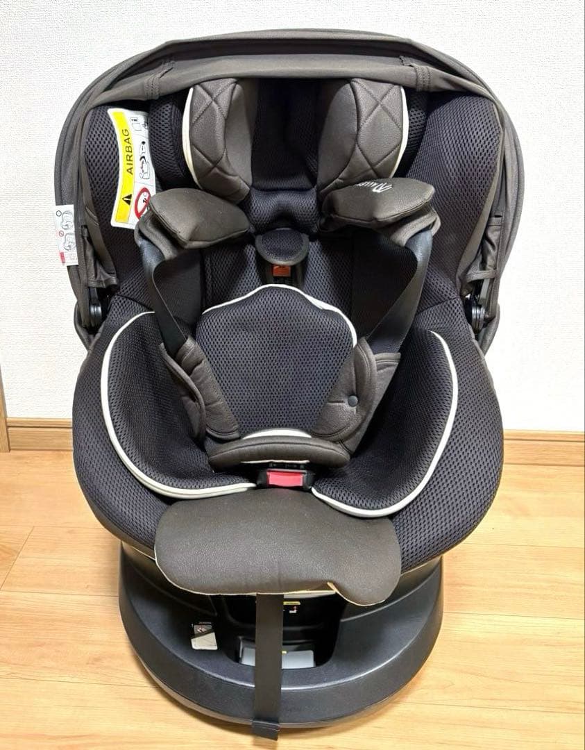 なおぴーエールベベ 新生児 ISOFIX 回転型 クルット6i グランス