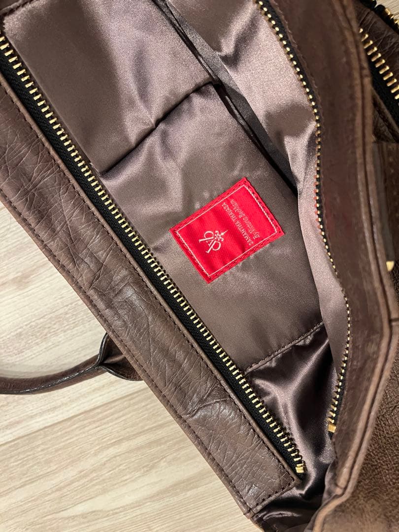 vintage brown leather bag y2k グランジ