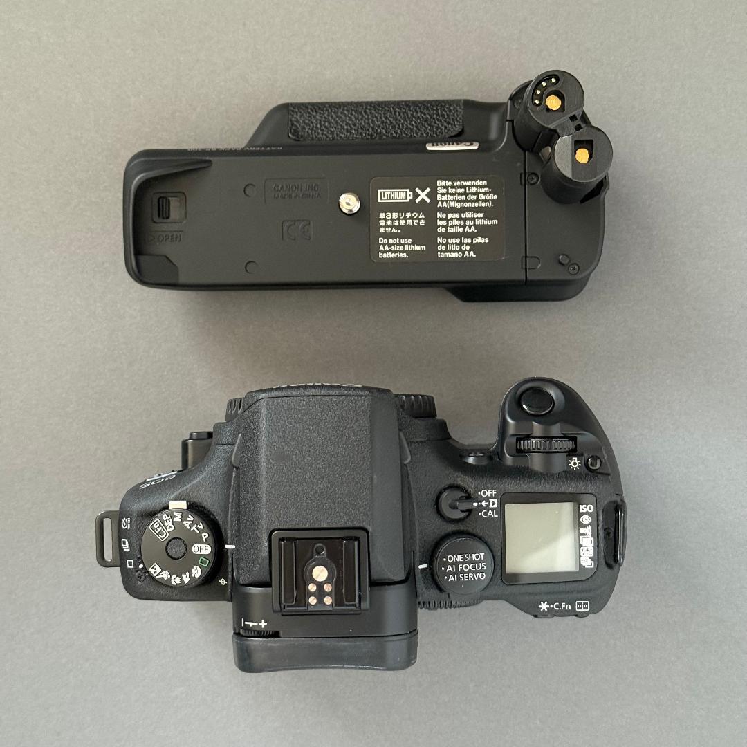 Canon EOS7s ボディ（フィルム一眼レフ）バッテリーパックBP-300付