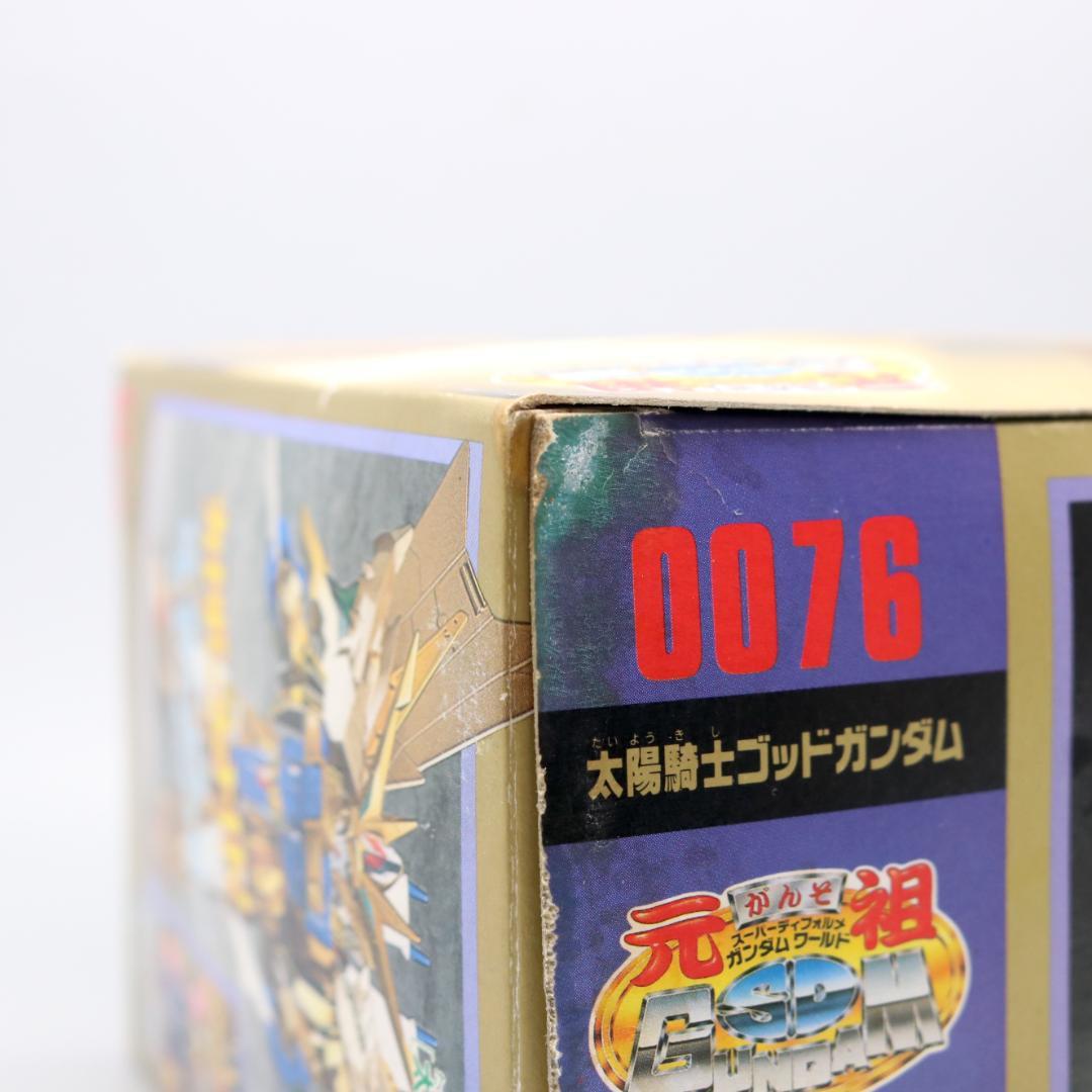 ★未組立★元祖SDガンダム 0076 太陽騎士ゴッドガンダム 黄金神話 ガンプラ