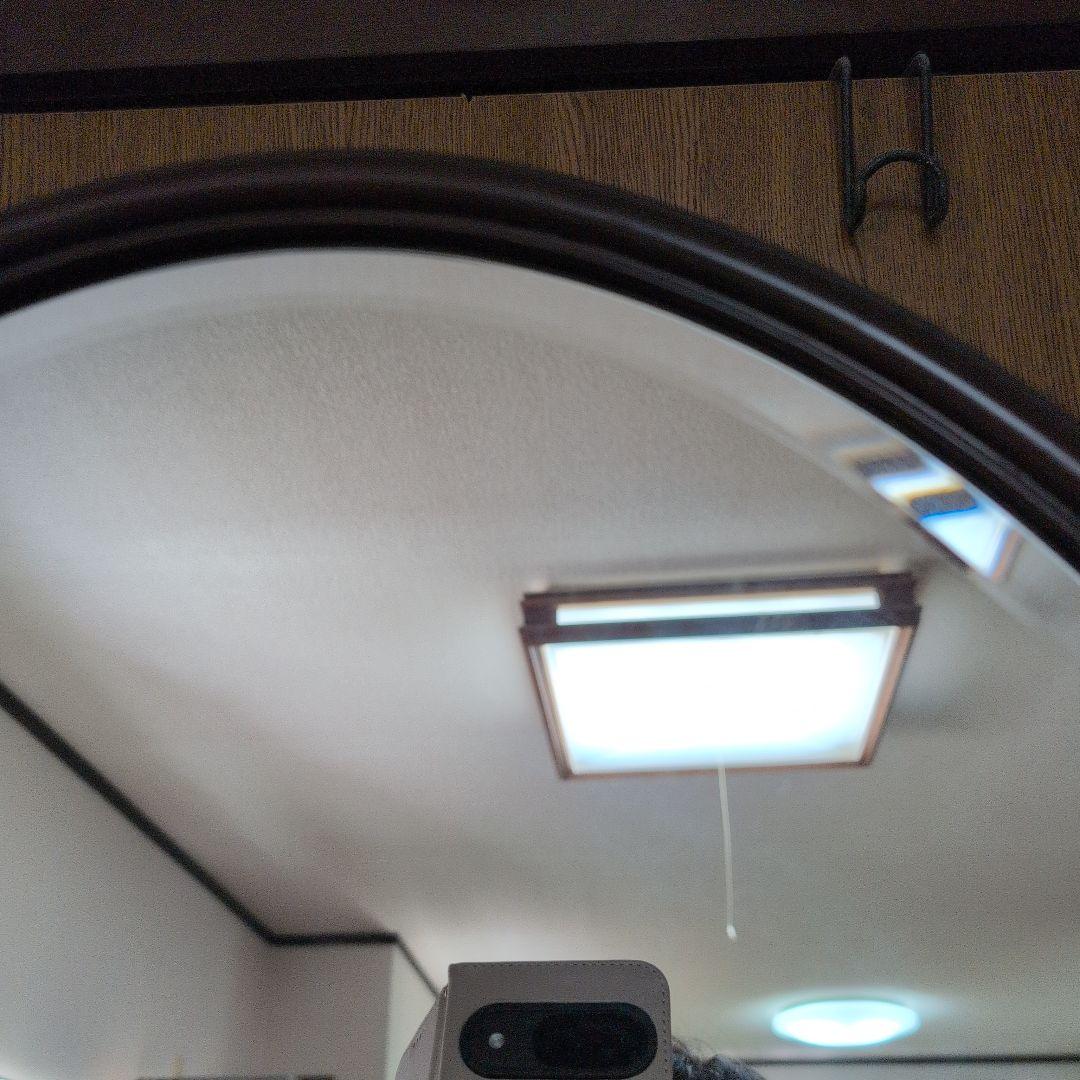 ダークブラウン ドレッサー・ミエミラー最高級銅引鏡　鏡台　美品 椅子別売り