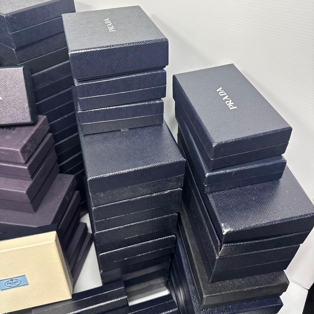 Nami超大量PRADAプラダ 空箱 全84個 + 靴用保存袋2枚 まとめ