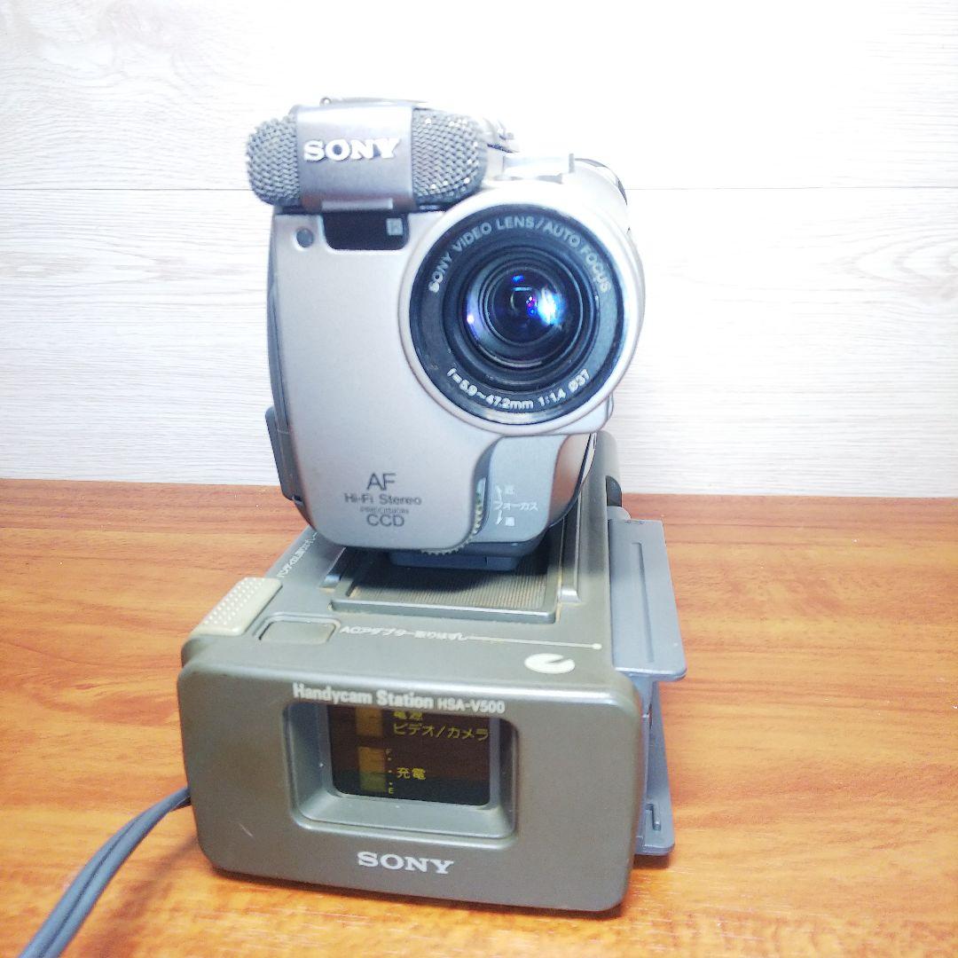 SONY video Hi8 Handycam ビデオカメラCCD-TR1動作品