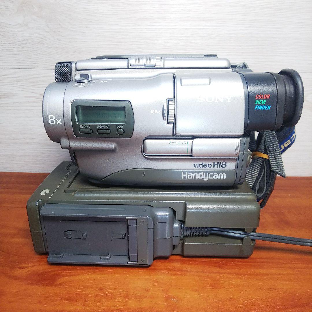 SONY video Hi8 Handycam ビデオカメラCCD-TR1動作品