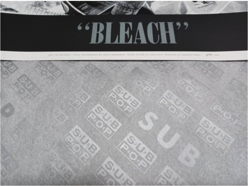 NIRVANA ニルヴァーナ ブリーチ シルクスクリーン サブポップオフィシャル