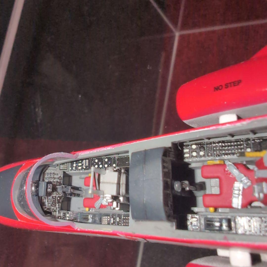 完成品 1/48 航空自衛隊 T-4 レッドドルフィン 全長30cm