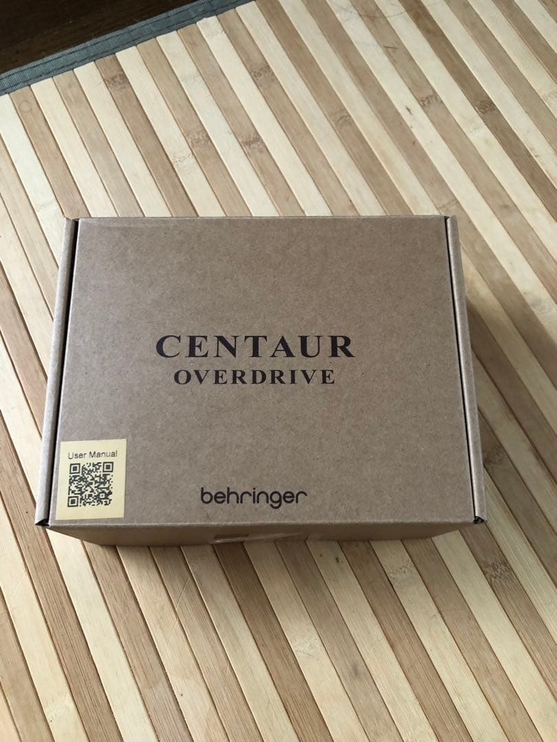 旧デザインBehringer CENTAUR OVERDRIVE