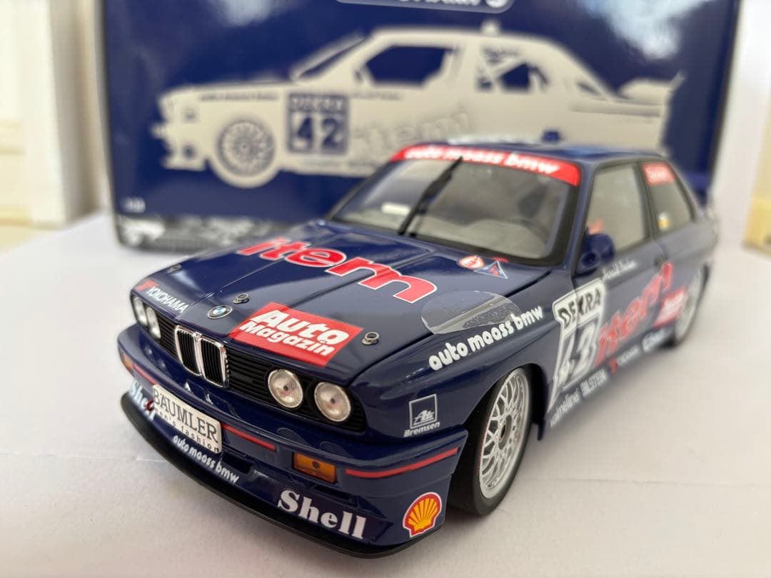 BMW M3 E30 DTM 1992 Auto Maass ミニカー PMA
