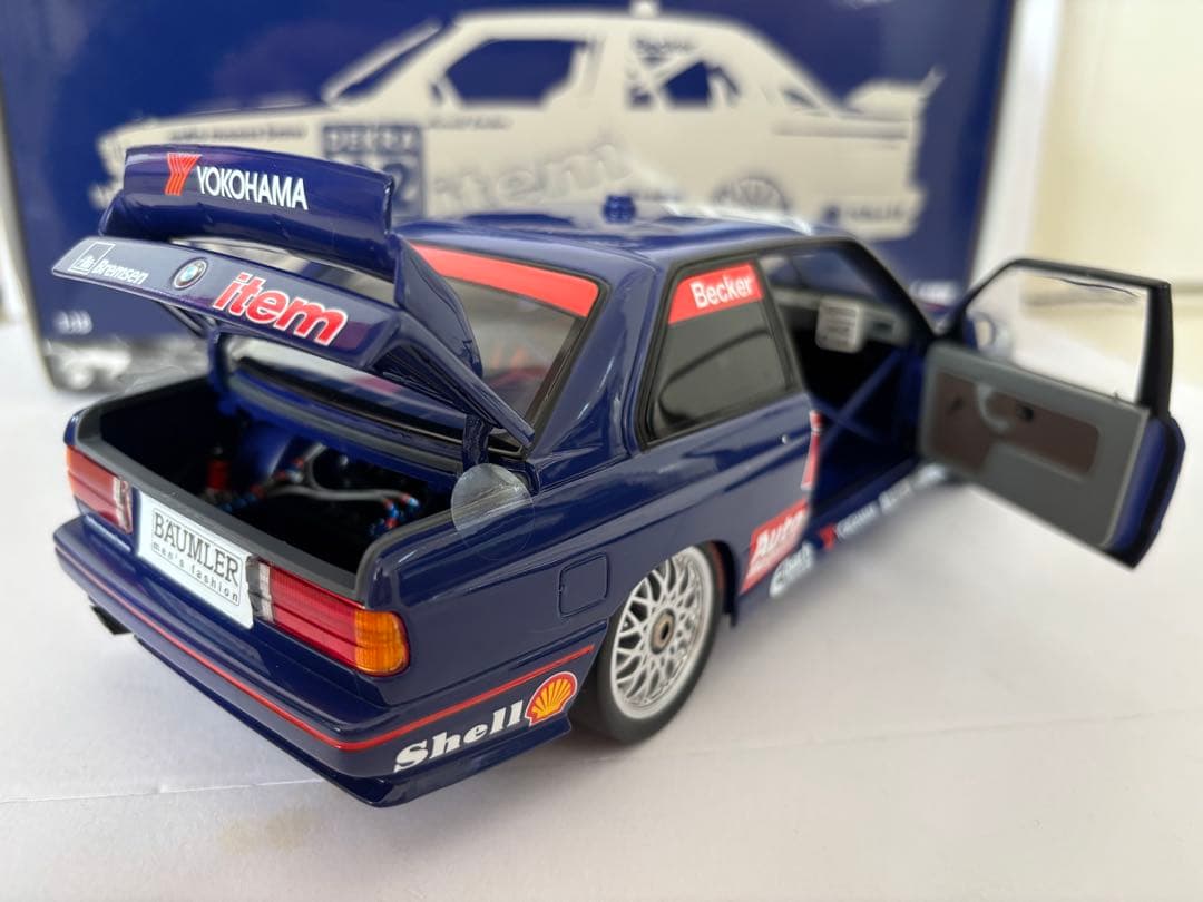 BMW M3 E30 DTM 1992 Auto Maass ミニカー PMA