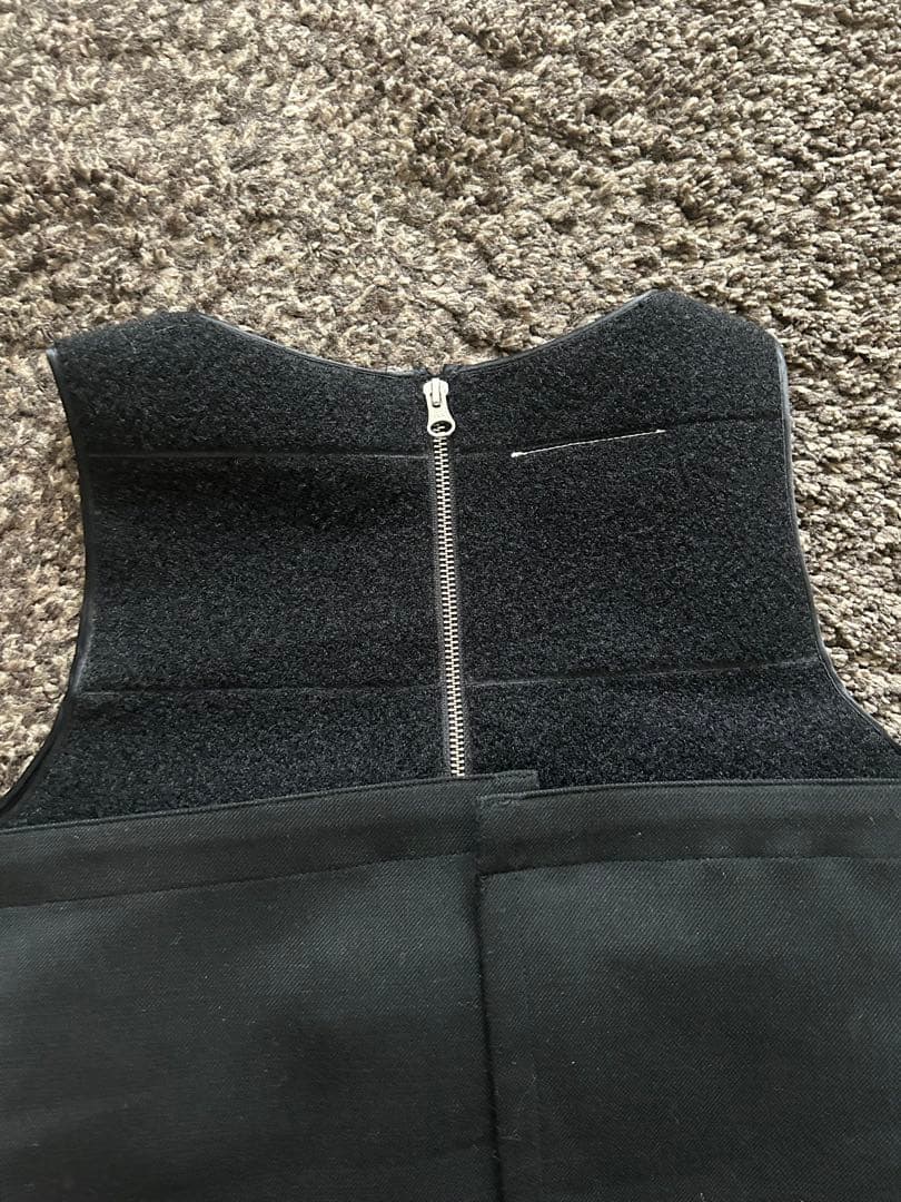 MM6 Maison Margiela ブラックタンクトップ