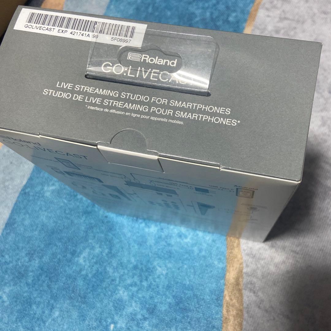 【送料込】新品未開封 Roland スマホ配信 GO:LIVECAST