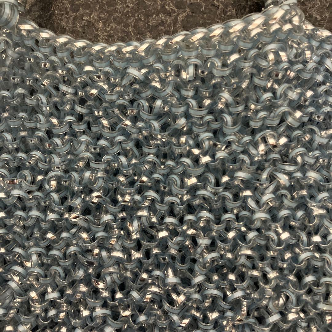 アンテプリマ　ワイヤーバッグ　水色　ギャランティカードつき