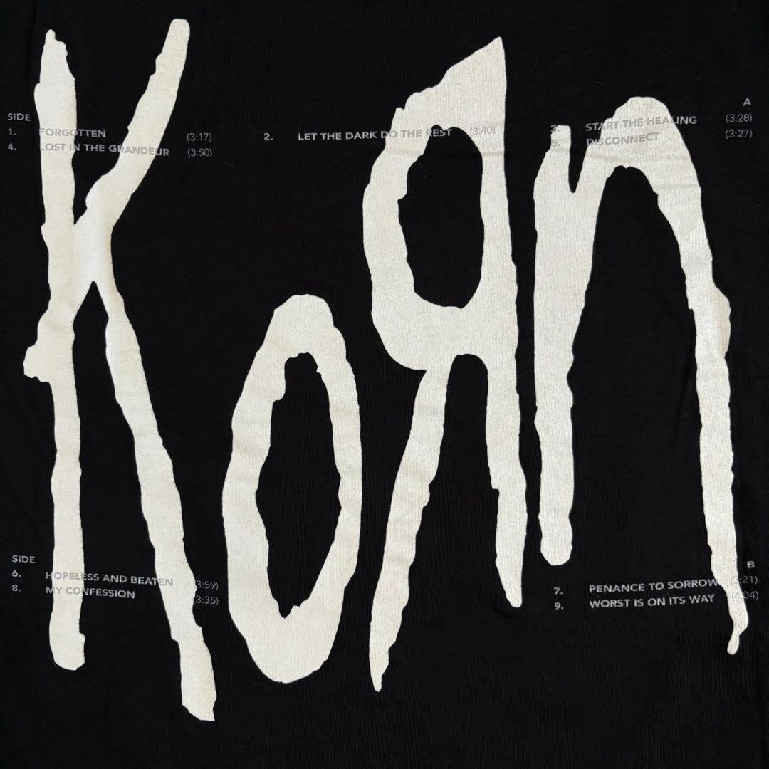 KORN Tシャツ ロンT長袖Tシャツ　激レア　L
