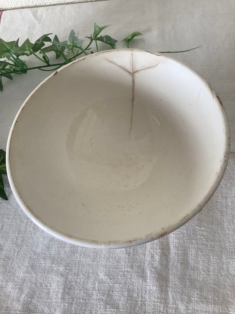 フランスアンティーク　カフェオレボウル　セット　digoin リュネヴィル