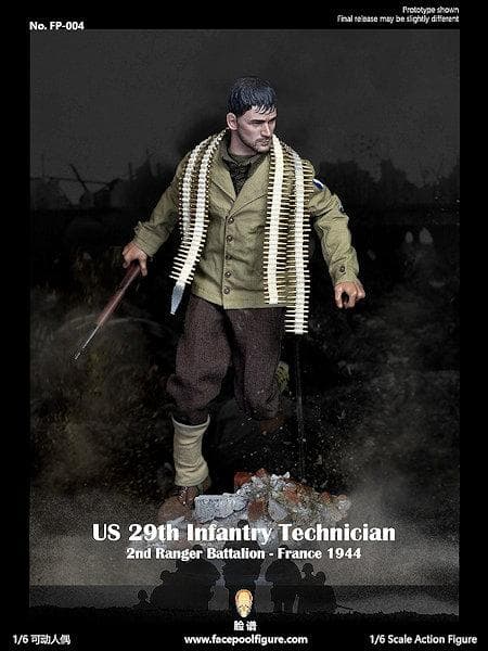 1/6 WW2 米陸軍第２レンジャー大隊 第２９歩兵師団 技能兵 スタンダード版