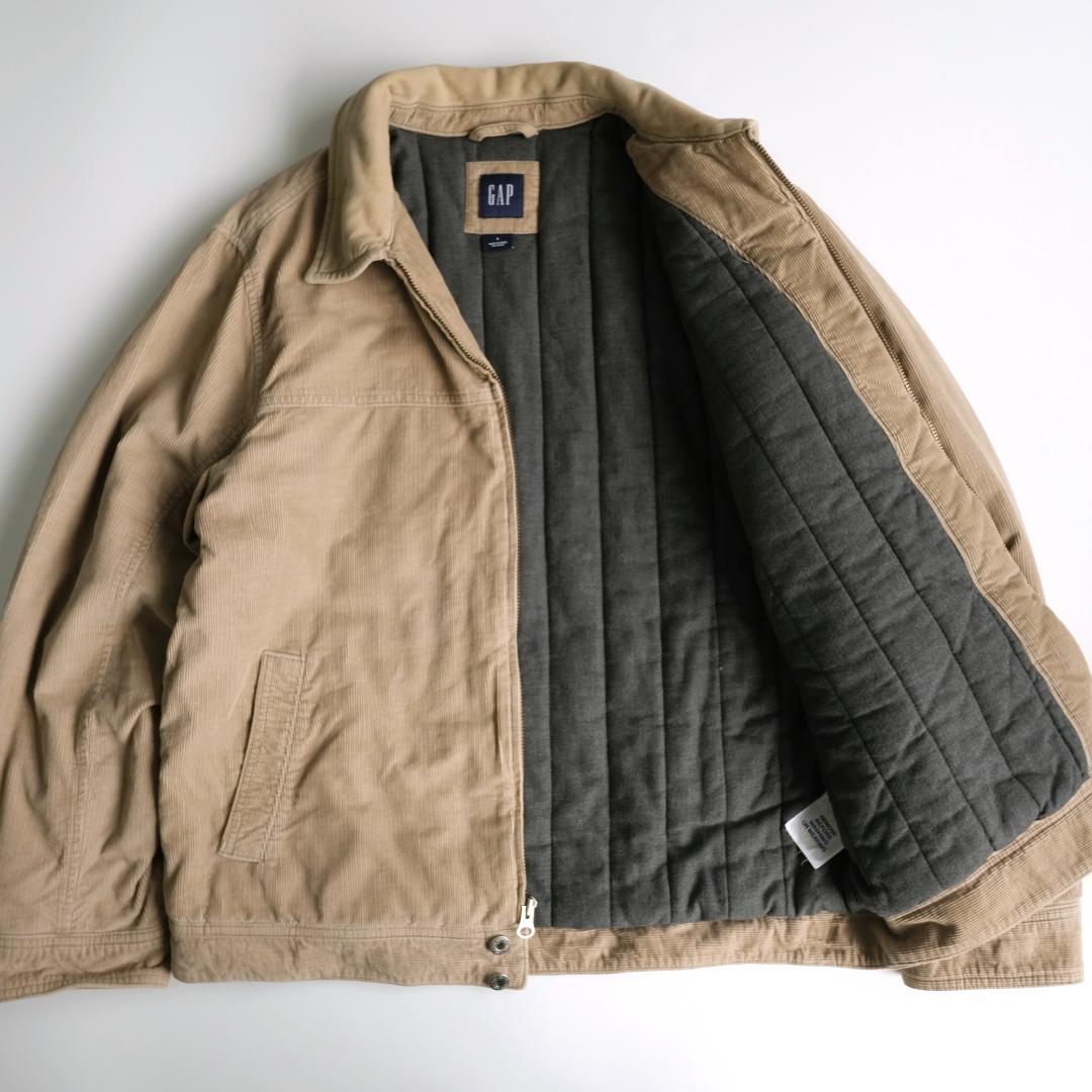 ジャケット・アウター GAP 00's Padded Corduroy Jacket Beige L.