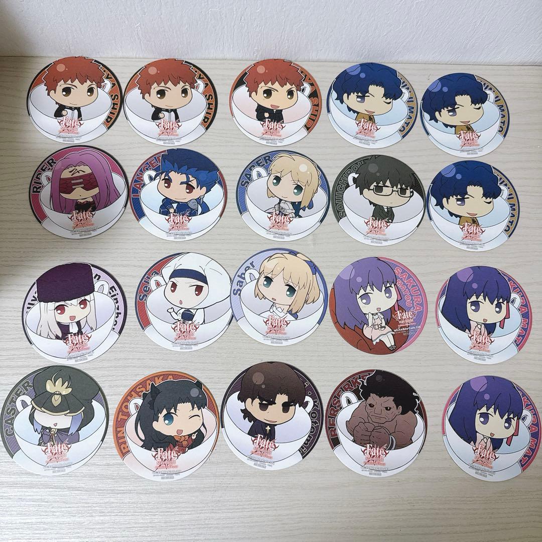 Fate/stay night カフェ コースター 特典 まとめ売り