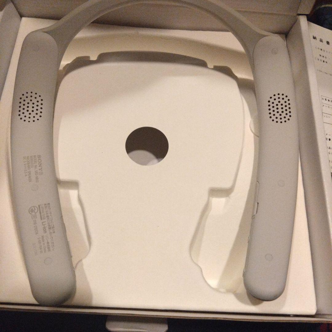 新品❤未使用 ほぼ未使用 ソニー SONY ワイヤレスネックバンドスピーカー
