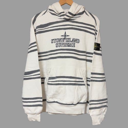 STONE  SUPREME ストライプパーカー S