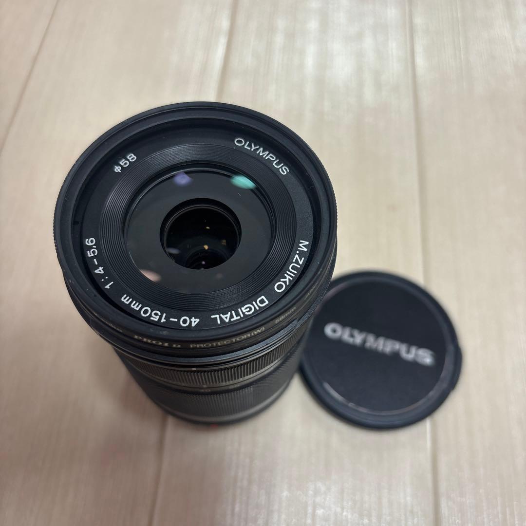 オリンパス　OLYMPUS M.ZUIKO 40-150mm 望遠レンズ