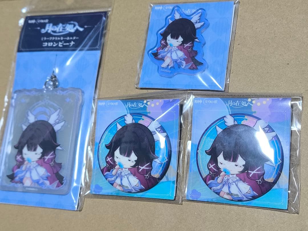 原神 月の在処へ コロンビーナ マザー牧場限定コースター セット