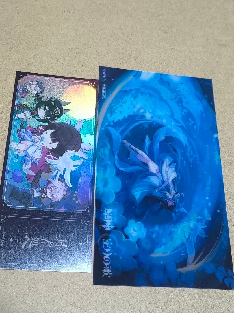 原神 月の在処へ コロンビーナ マザー牧場限定コースター セット