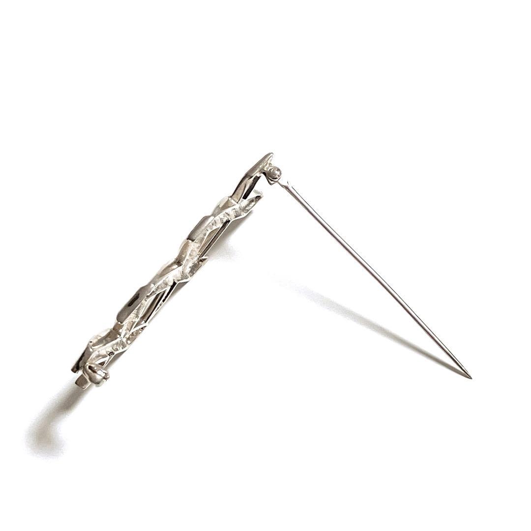 Tiffany&Co. ティファニー トリプル キス xxx ブローチ シルバー