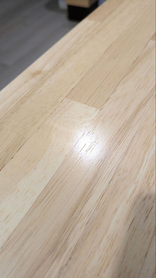 かなでもの テーブル 140cm×70cm ラバーウッド