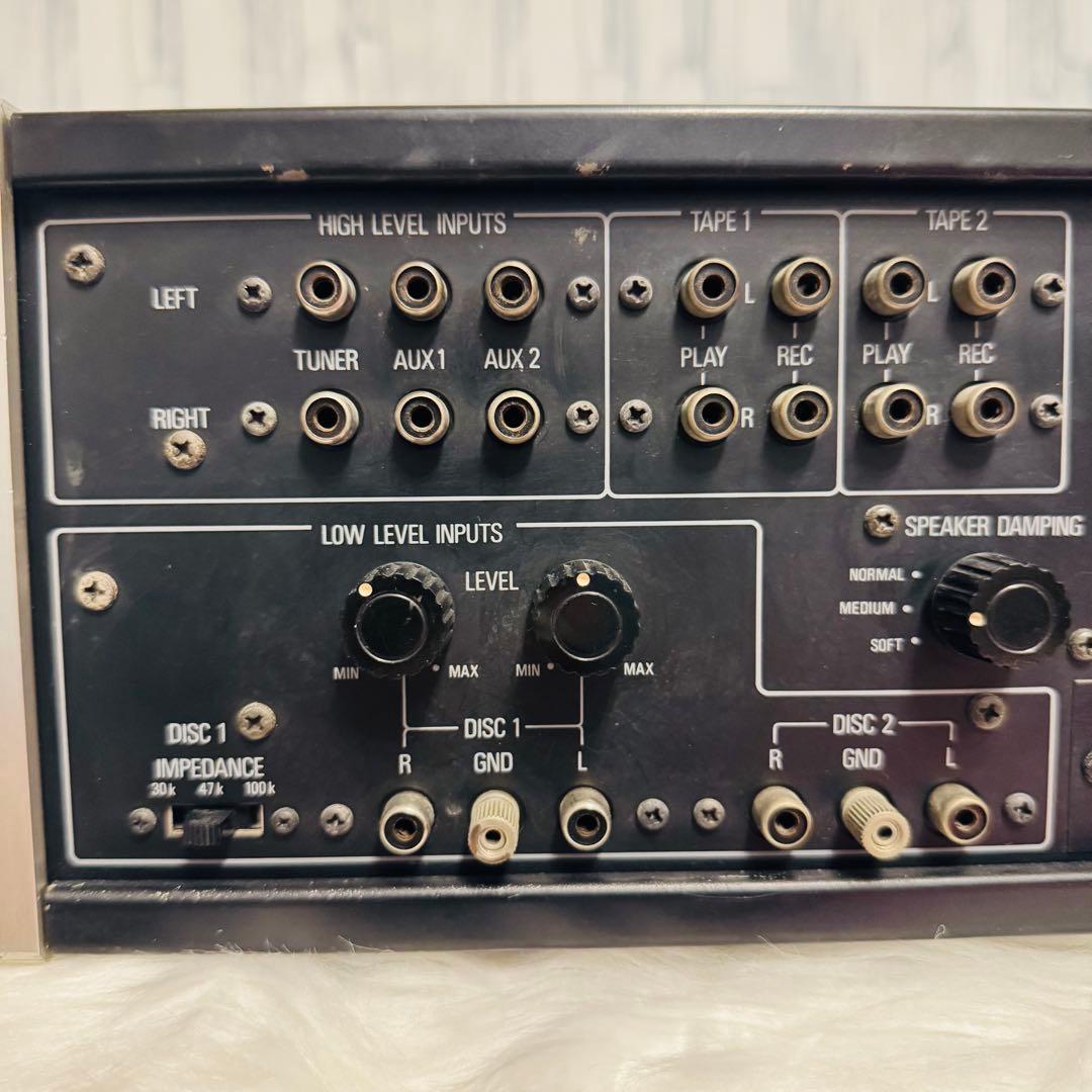 極美品 Accuphaseアキュフェーズ E-202 プリメインアンプ 稼動品