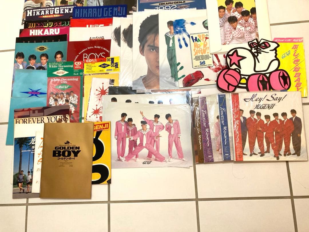 光genjiヒカルゲンジ　グッズ大量セット　レコード　写真集　フォトブック他色々