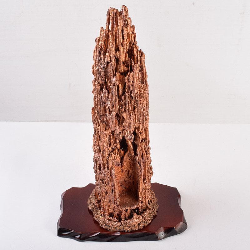 銅滴　含金銀銅製　住友金属鉱山株式会社謹製　台・立札付　共箱　V　R8905H