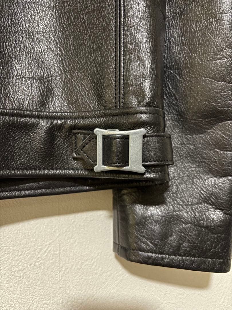 も*ー様 Deluxe Clothing ライダース シングル レザージャケット