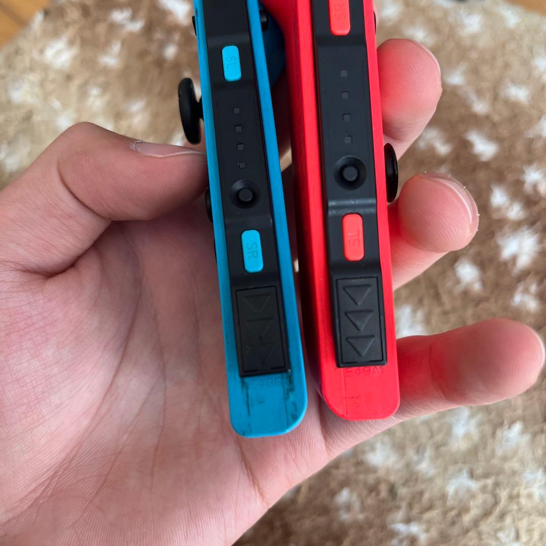 Nintendo Switch 新型ネオンブルー・ネオンレッド　バッテリー強化版