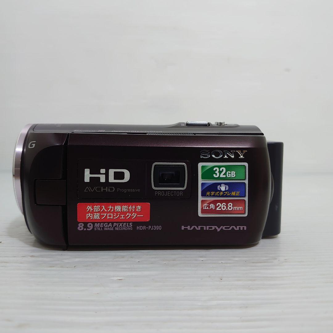 動作ok　SONY　Handycam HDR-pj390 13年
