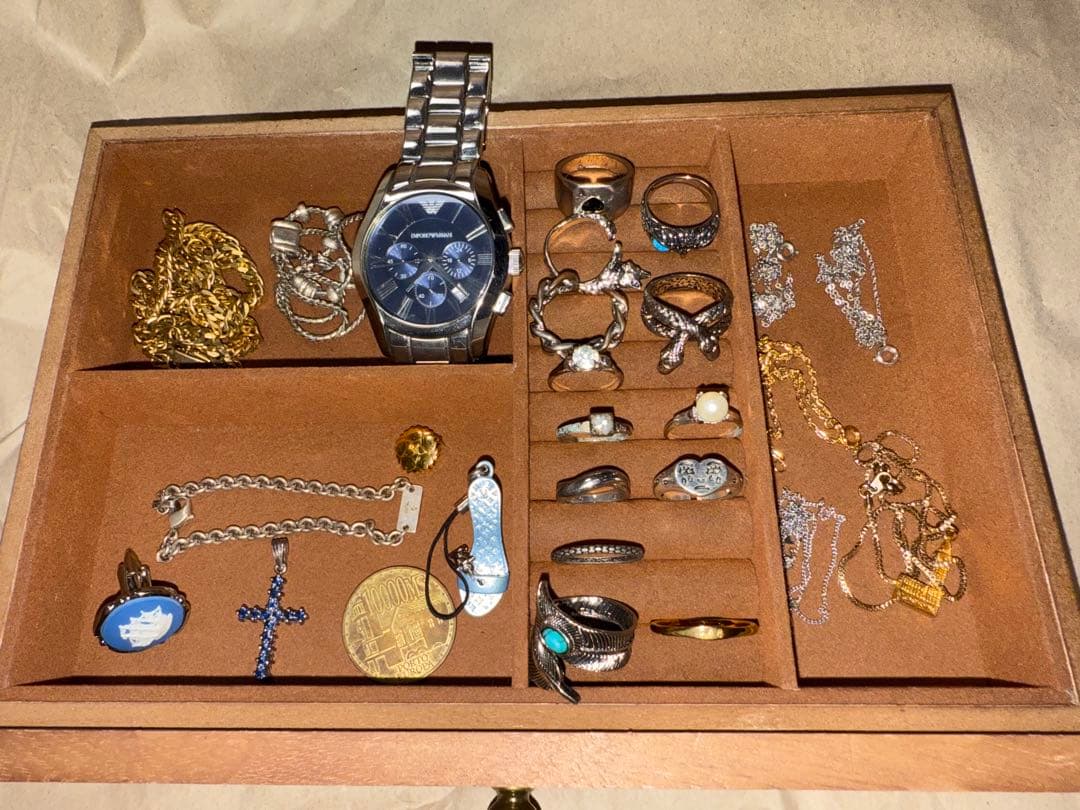 リング・指輪とアクセサリーセット　シルバー　時計