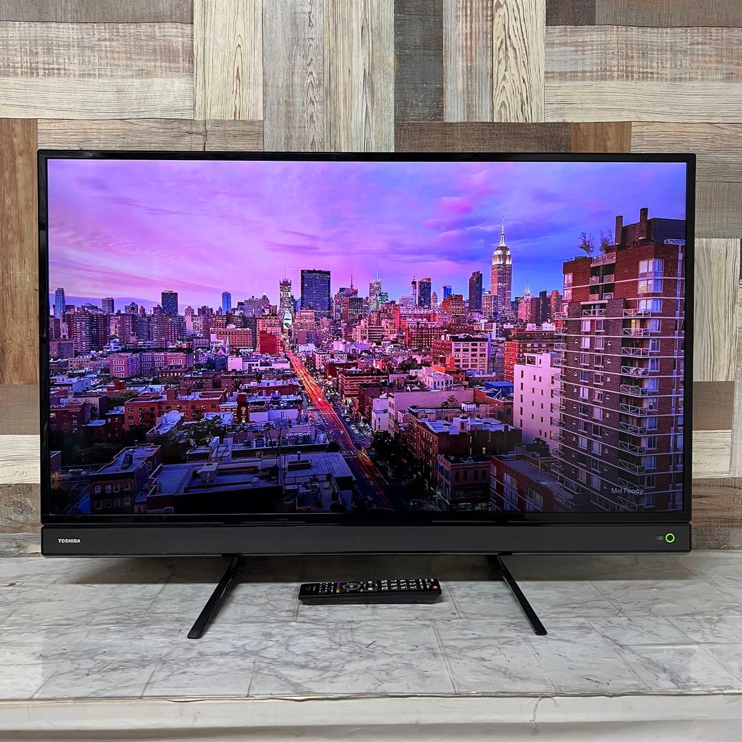 即日受渡❣️全国送料込東芝40V型明るさクッキリREGZA地デジBS CS内蔵