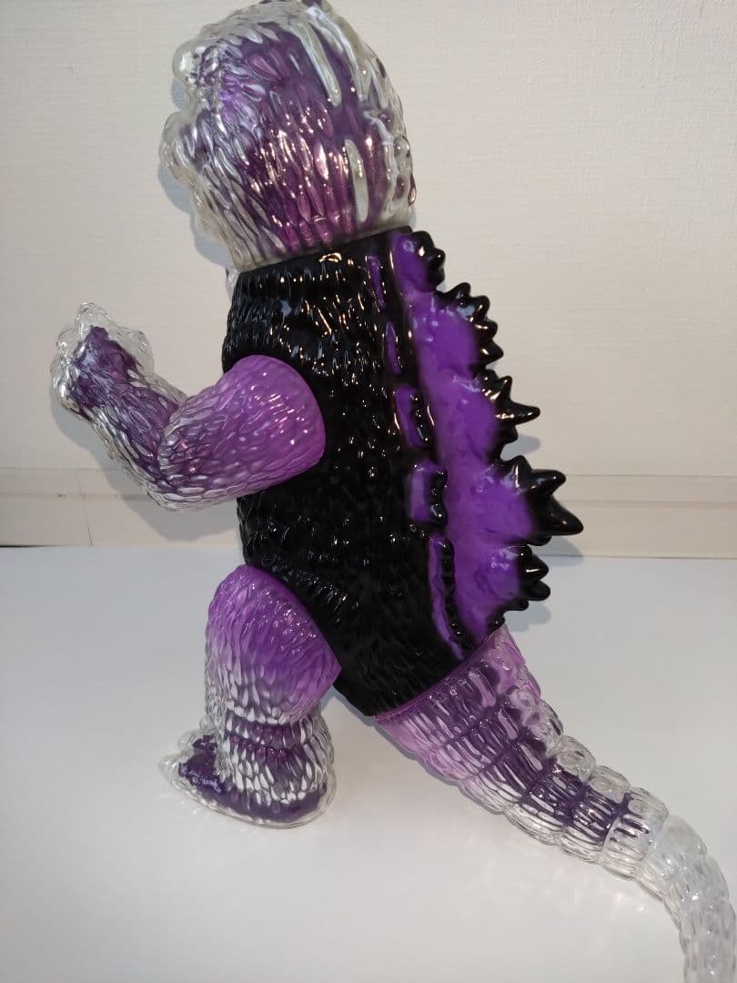 ■新品■シークレットベース ゴジラ ソフビ X-RAY パープル クリア