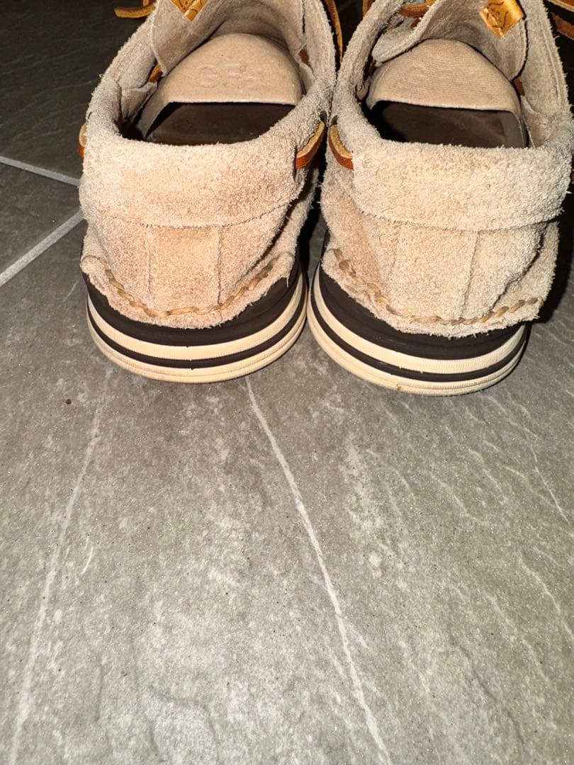 visvim デッキシューズ モカシン　HOCKNEY 2 EYE FOLK