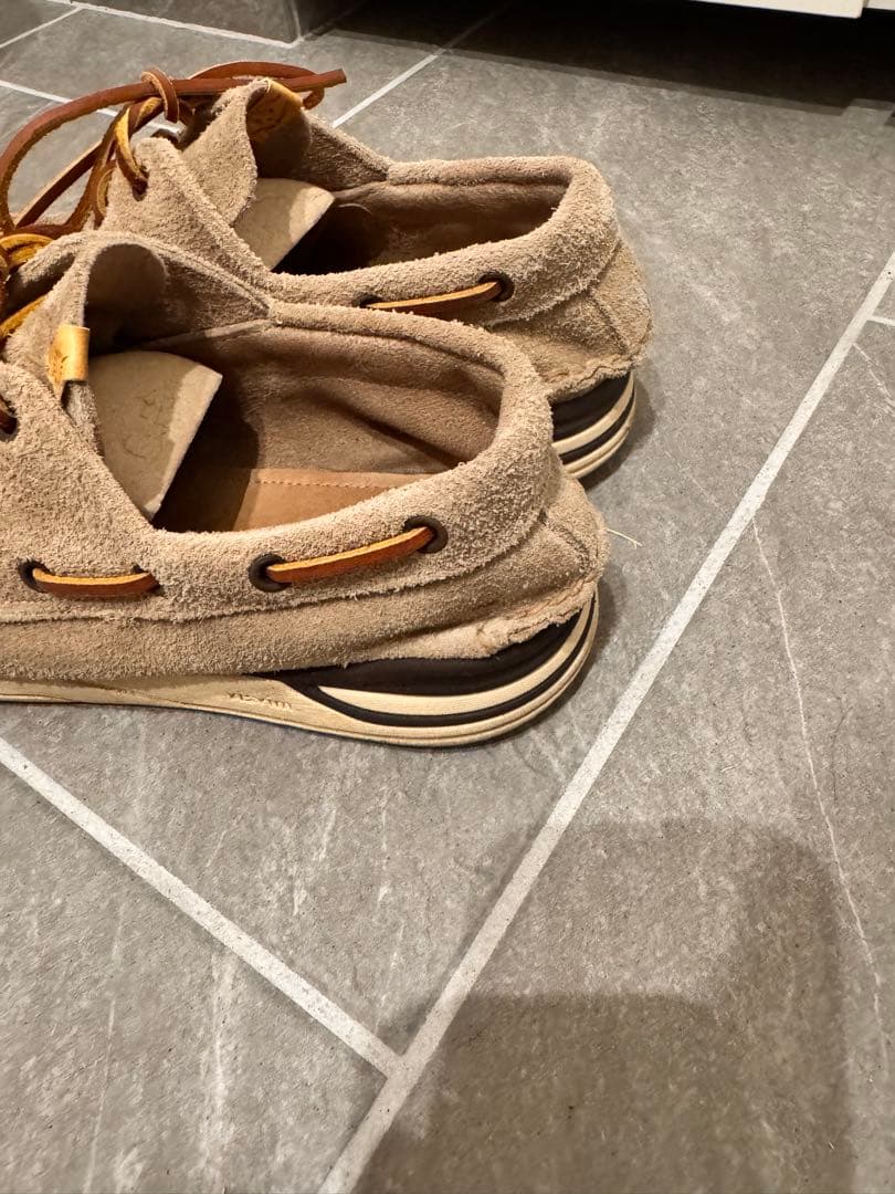 visvim デッキシューズ モカシン　HOCKNEY 2 EYE FOLK