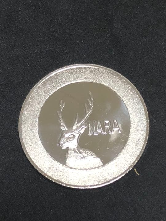 ☆奈良★東大寺☆大仏★シルバー★記念メダル☆茶平工業