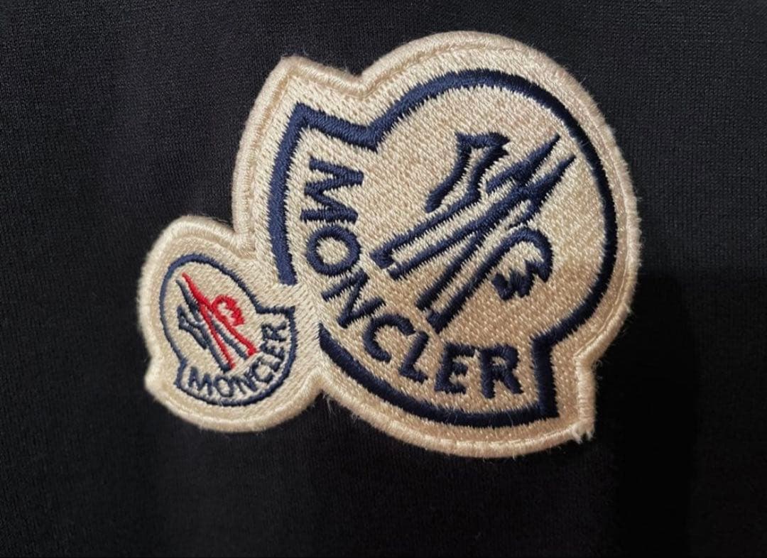 モンクレール ダブルロゴTシャツ Sサイズ