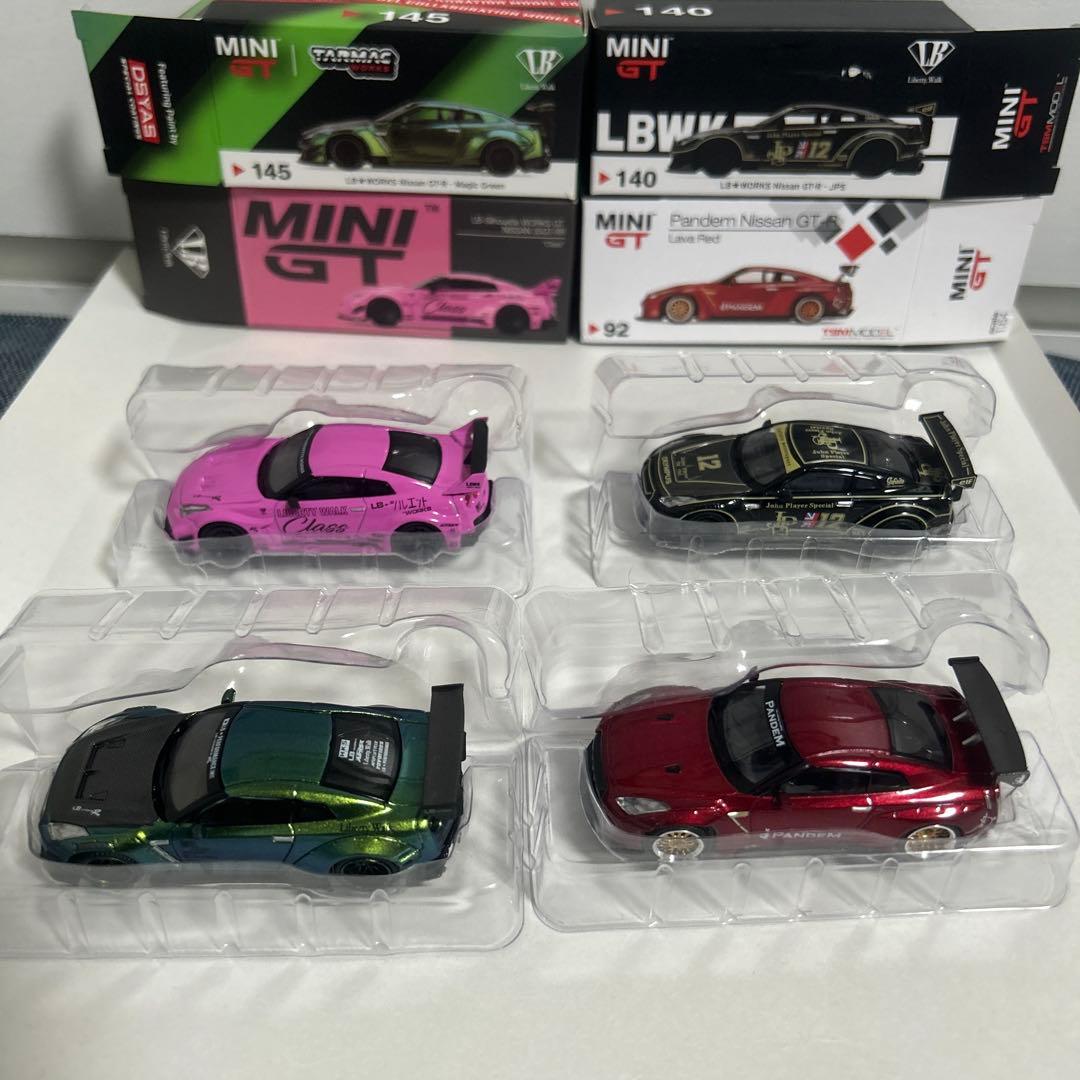 ミニカー MINI GT mini gt tarmac LBWK R35 GT-R