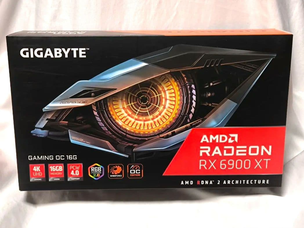 新品未開封 AMD Radeon RX6900XT搭載 GDDR6 16GB